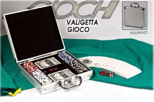 Valigetta 100 fish poker - , +