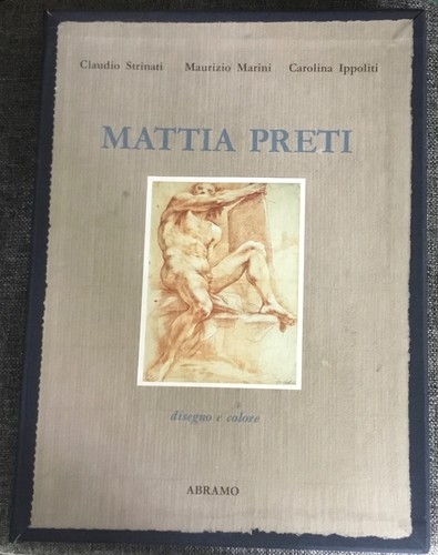 Mattia preti disegno colore - e,