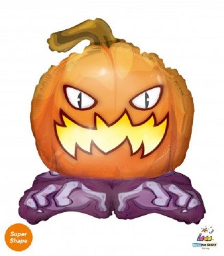 Pallone mylar zucca - mylar, base