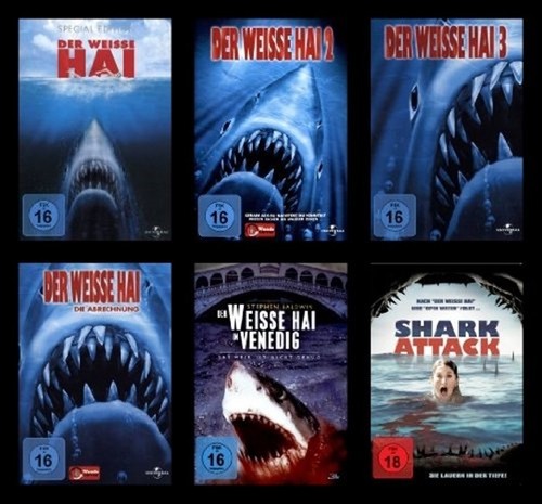 Jaws der weisse hai - hai, 4+