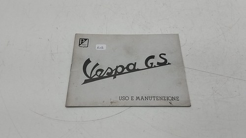 Piaggio vespa libretto uso - gs,