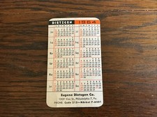 CALENDARIO TASCABILE 1964