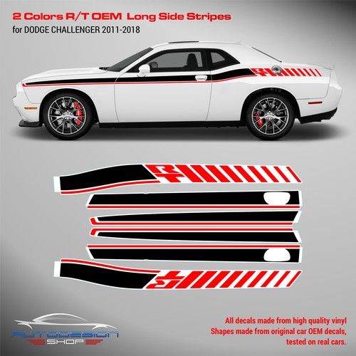 Dodge challenger strisce - challenger, rt