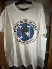 MAGLIA T-SHIRT CELEBRATIVA SCUDETTO NAPOLI TRICOLORE MARADONA ULTRAS DIFENDO LA