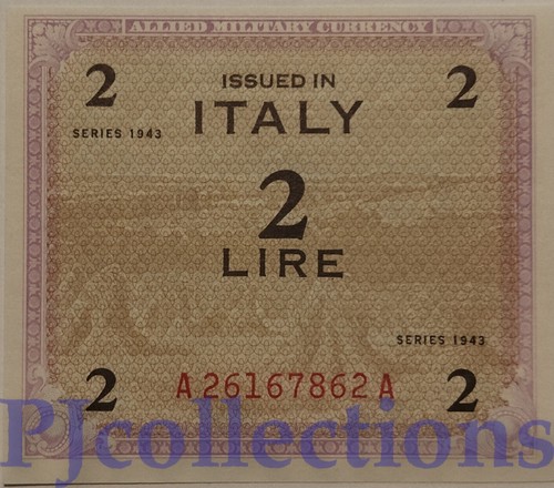 Itaia italy lire 1943 - 2,