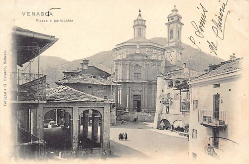 Italia venasca piazza e - piazza,