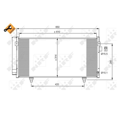 Nrf 35855 condensatore - nrf,