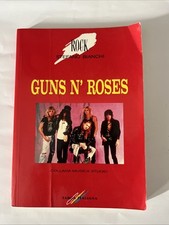 LIBRO ROCK GUNS N' ROSES STEFANO BIANCHI COLLANA MUSICA STUDIO TARGA ITA 1992
