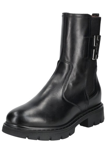 Stivaletto nero giardini - stivaletto,