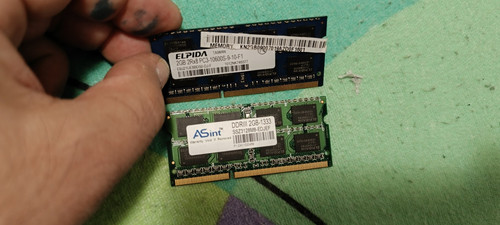 Ram sodimm ddr3 2gb 10600 - x,