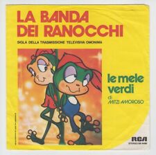 45 giri sigle tv BANDA RANOCCHI IPPO TOMMASO cartoni animati 1980 MITZI AMOROSO
