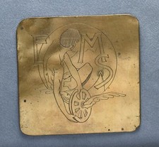 Placchetta con incisione