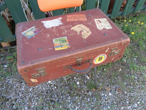 Antica valigia vintage - antica,