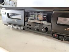 SONY TC-WE305 DUAL CASSETTE PLAYER JAPAN piastra vintage stereo deck audio