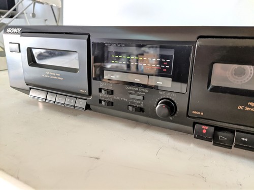 Sony we305 dual cassette - dual,