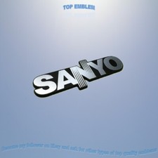 SANYO 60x20mm emblema badge