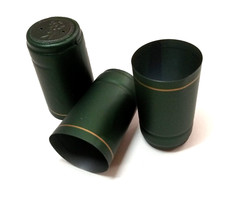 CAPSULA PVC TERMORETRAIBILE BOTTIGLIE VINO BORDOLESI EMILIANE Ø MM. 31 - 100 PZ
