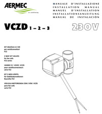 AERMEC VCZD Valvola 2 vie motorizzata ventilconvettori FCZ