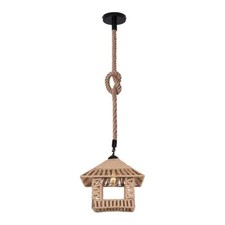 Lampadario a sospensione corda