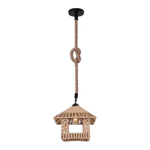Lampadario sospensione corda - a,