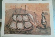 EZIO GRIBAUDO LITOGRAFIA