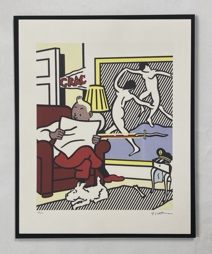 Lithographie roy lichtenstein - lithographie,