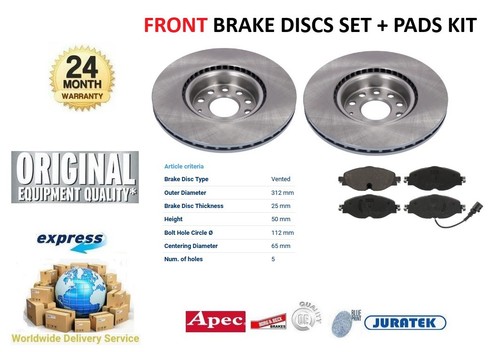 Set dischi freno - freno, asse
