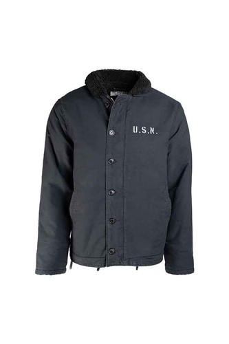 Navy deck jacket 1 - deck,