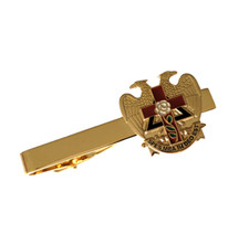 Rito Scozzese ROSE CROIX Massonico Massone Loggia Maestro Tuta da Lavoro Cravatta Barra Clip