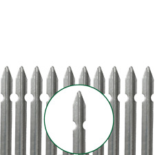 10 PZ PALO PALETTO IN FERRO A T ZINCATO RETE RECINZIONE PALI PALETTI