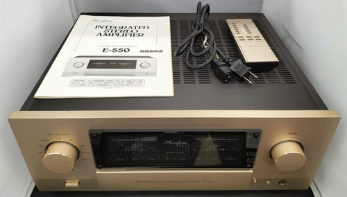 Accuphase 550 integrated - accuphase,