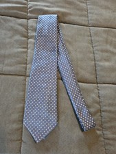 Louis Vuitton Silk Tie Blue