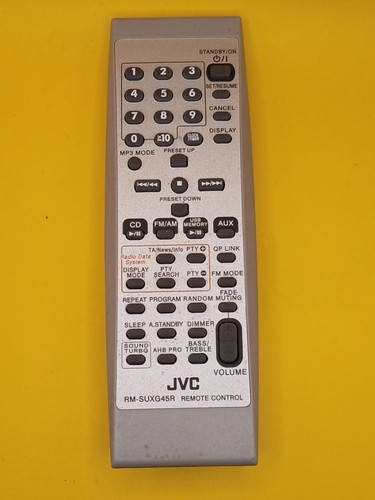 Télécommande jvc suxg45r - télécommande, rm-suxg45r