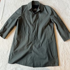 Trench coat uomo Rainfair taglia 40 | idrorepellente; pelliccia sintetica rimovibile