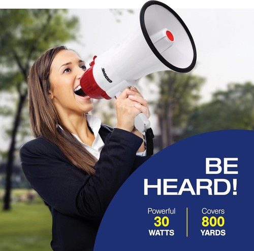 Croove megaphone 30w bull horn - croove,