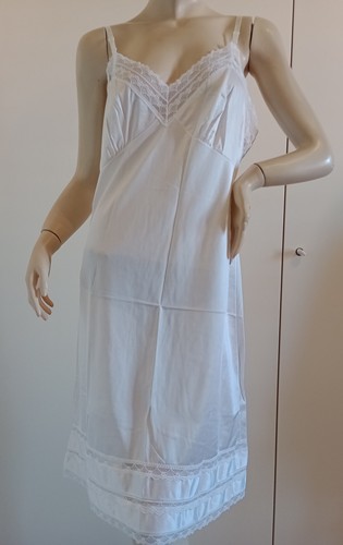 Vintage sottoveste pizzo nylon - vintage,