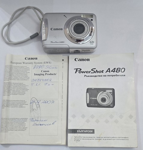 Canon powershot a480 - canon,