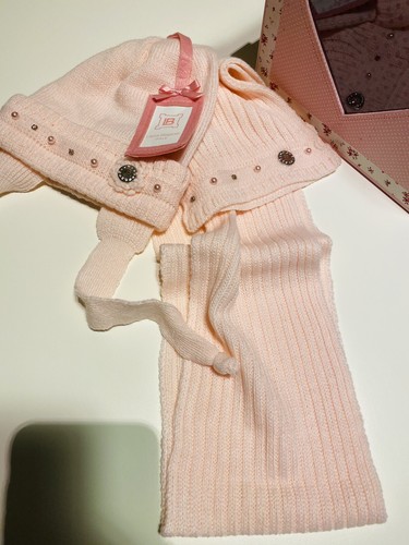 Cuffia sciarpa rosa - cuffia+sciarpa, rosa,