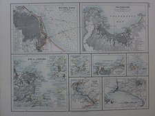 1914 Mappa ~ Sud America