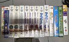 Lotto 13 Videocassette VHS LOONEY TUNES, Scudi Warner Bros RARE piu altre