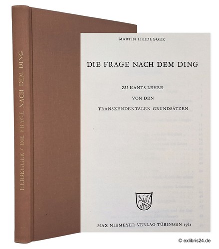 Martin heidegger die frage - heidegger:,