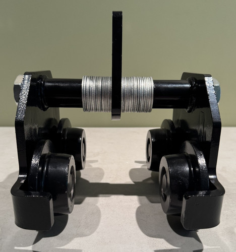 Carrello rulli per binari - carrello,