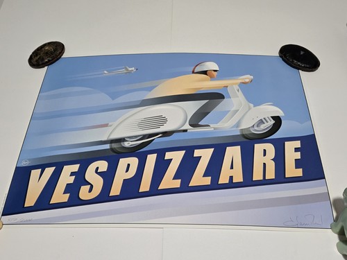 Poster pubblicitario vintage - pubblicitario,