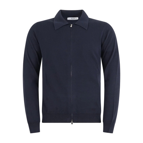 Masq cardigan blu in cotone - masq,