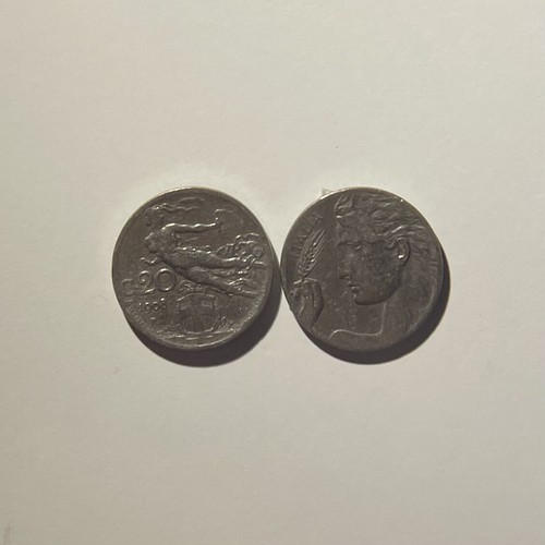 Monete lire del 1908 - monete,