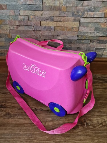 Valigia trunki rosa trixie - trunki,