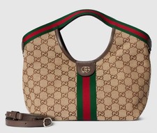 Gucci GG Monogram Web Stripe