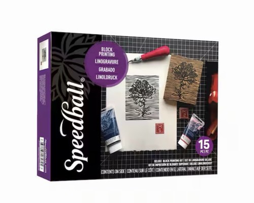 Speedball deluxe kit stampa - speedball,