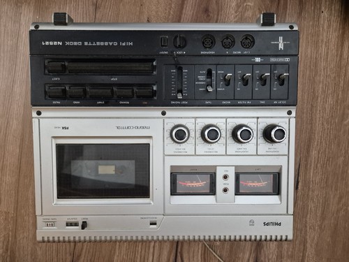 Philips hifi cassette - philips, deck