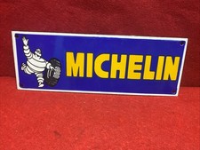 Vintage Enamel Sign MICHELIN
